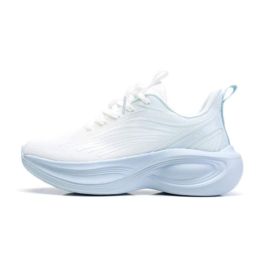 WARRIOR Running Shoes Women's Low Top White Lake Water Blue/White Light Purple Pink