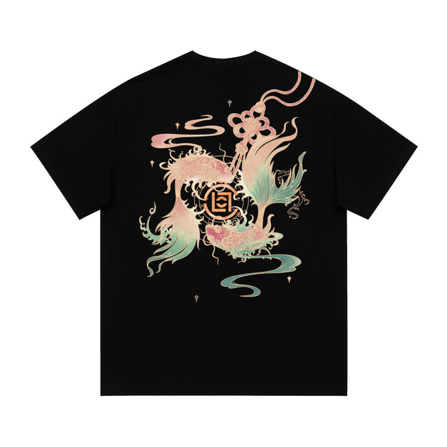 CLOT T Shirts Unisex Crew Neck Thin Straight Fit