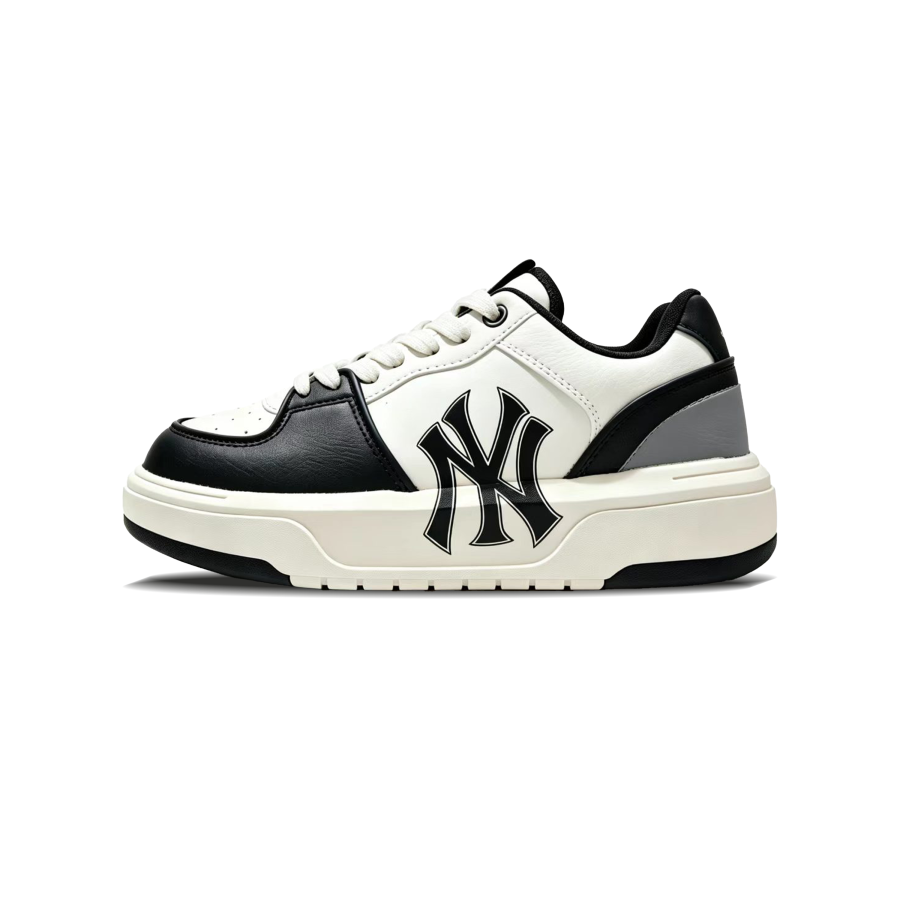 MLB MLB Chunky Liner Skateboard Shoes Unisex Low Top Black White Gray Multicolor