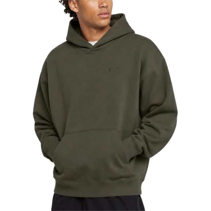 Nike Nike Sweatshirts Men's Medium Olive Green Hooded Non Detachable Moderate