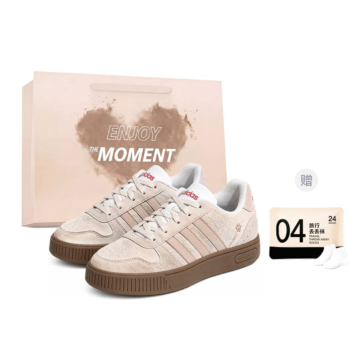 Adidas Adidas D PAD Skateboard Shoes Unisex Low Top White/Beige/Brown