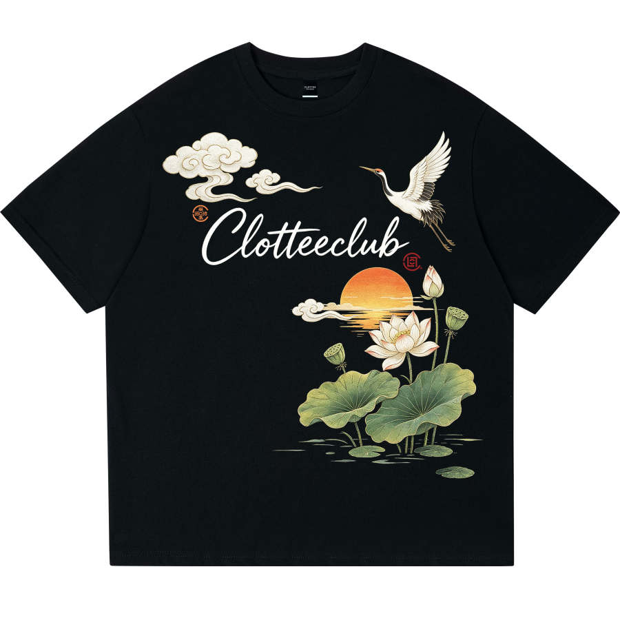 CLOT T Shirts Unisex Crew Neck Moderate Straight Fit