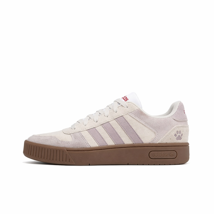 Adidas Adidas D PAD Skateboard Shoes Unisex Low Top Purple/Beige/Brown