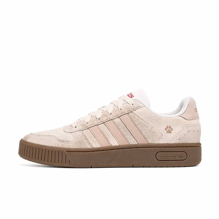 Adidas Adidas D PAD Skateboard Shoes Unisex Low Top White/Beige/Brown