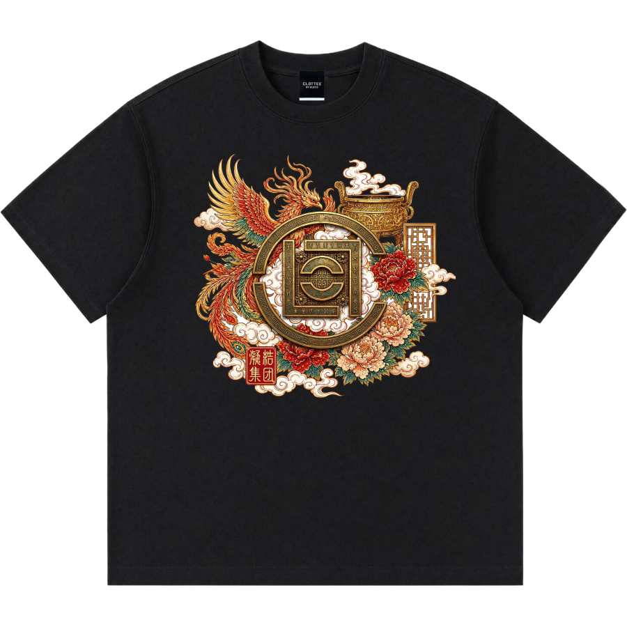 CLOT T Shirts Unisex Crew Neck Moderate Straight Fit
