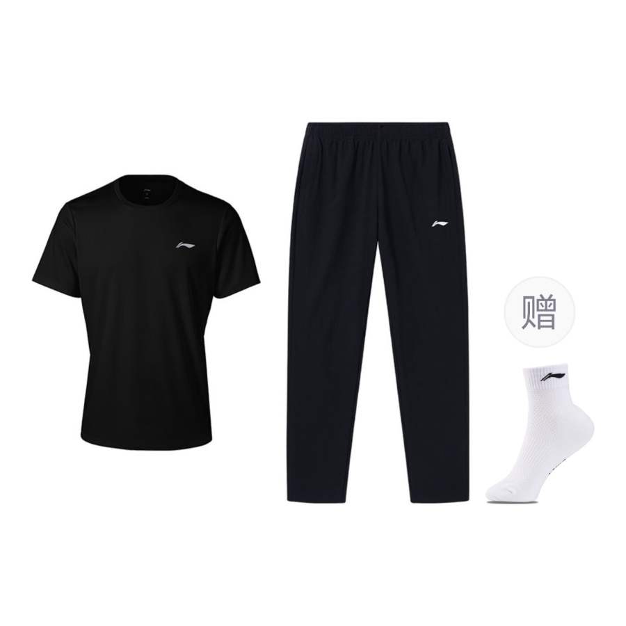 Li-Ning Li Ning Casual Sportswear Men's Crew Neck Thin