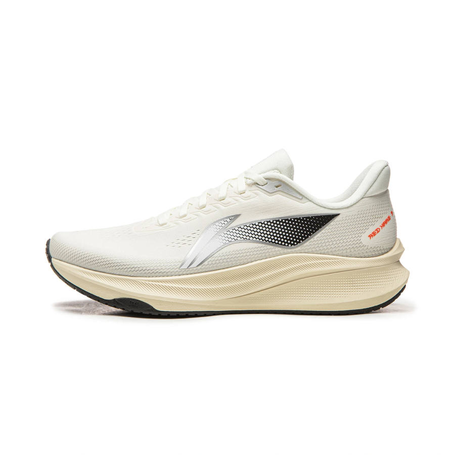 Li-Ning Li Ning Red Hare 9 Running Shoes Men's Low Top Champagne White