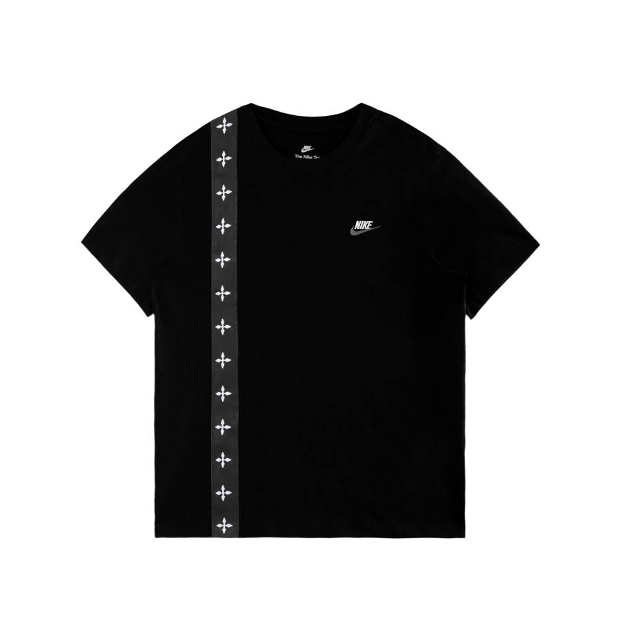Nike Nike Sportswear Club T Shirts Unisex Black/White/Dark Gray Crew Neck Moderate