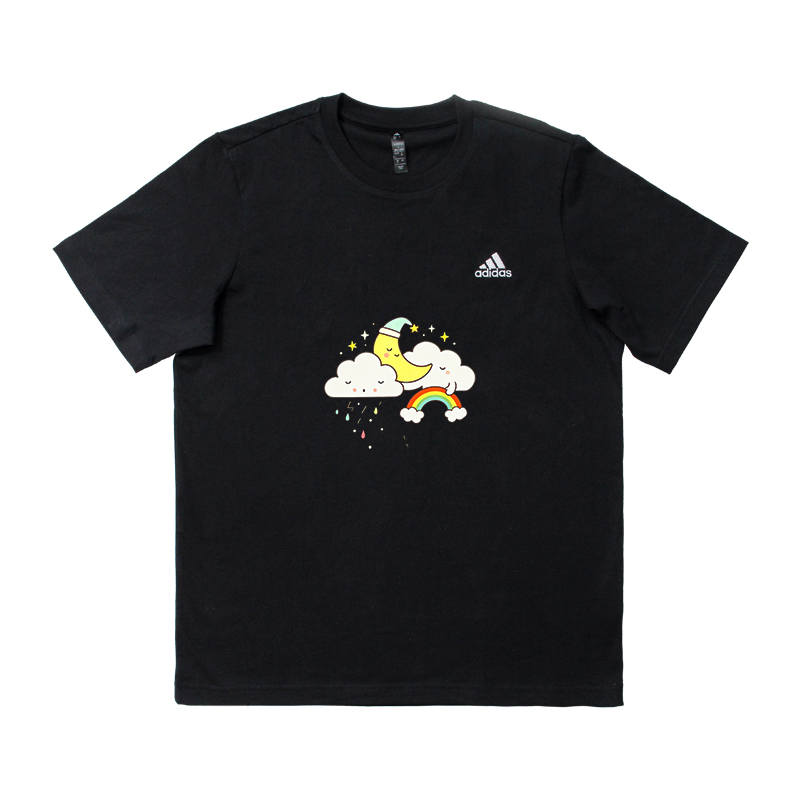 Adidas Adidas T Shirts Unisex Black Crew Neck