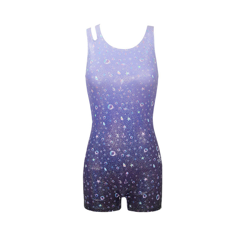 Disney One Piece Swimsuits Women's Purple Moderate Square Leg One Piece Swimsuit