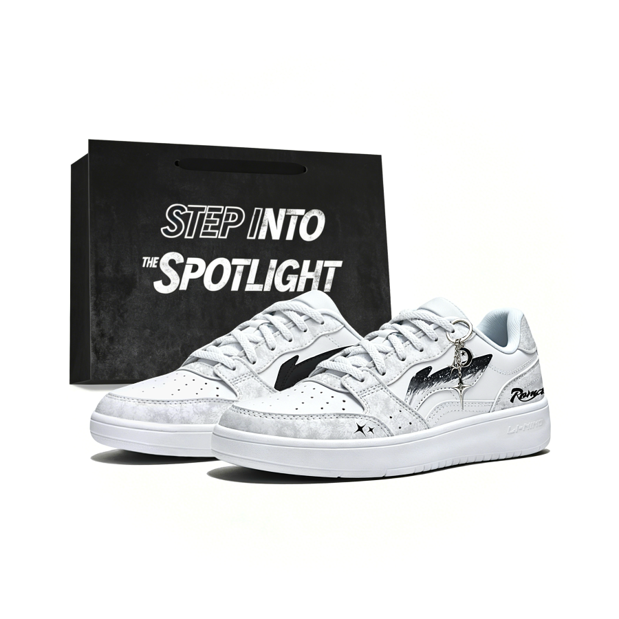 Li-Ning Li Ning Floating Boat Skateboard Shoes Men's Low Top White/Gray