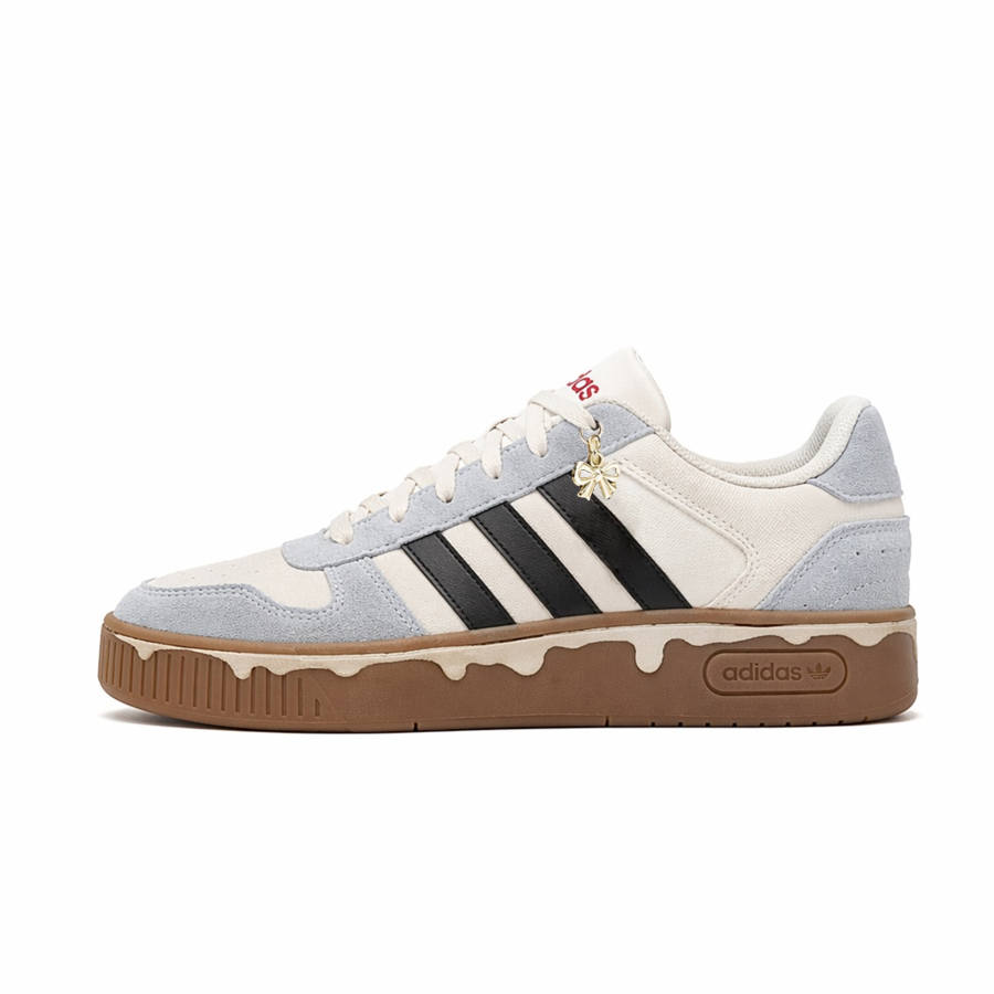 Adidas Adidas D PAD Skateboard Shoes Unisex Low Top Blue/Beige/Brown/Black