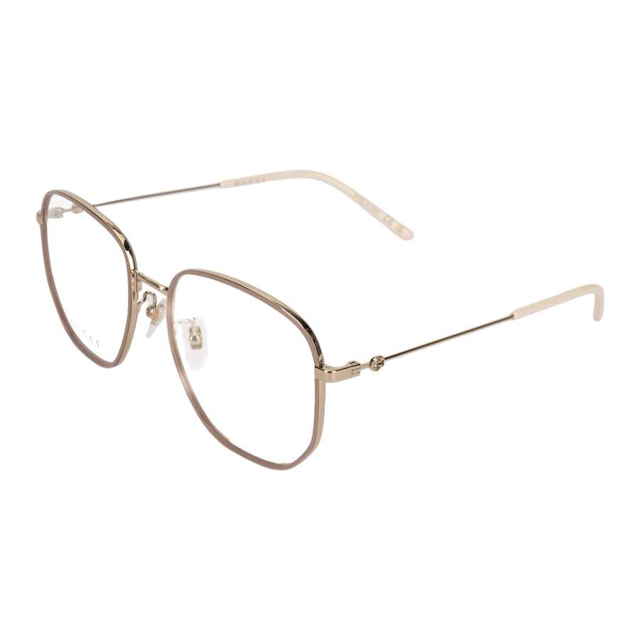 GUCCI GUCCI Frame Series Irregular Shape Prescription Glasses Unisex