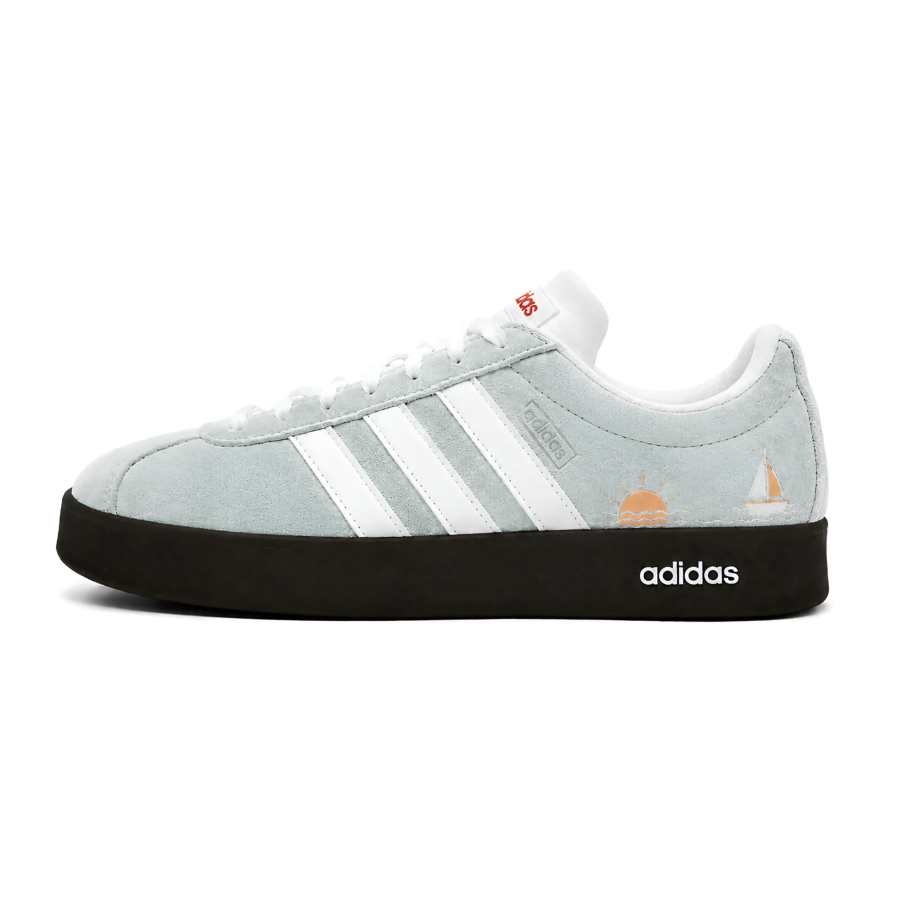 Adidas Adidas Vl Court Classic German Army Trainers Unisex Low Top Navy Blue