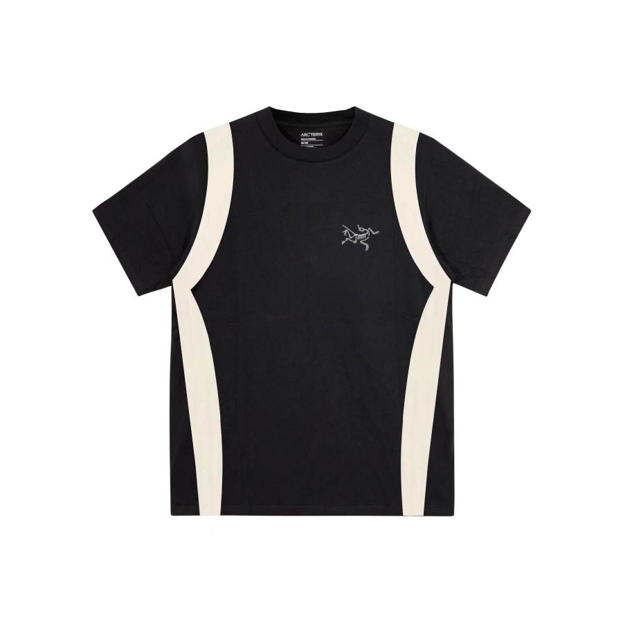 Arcteryx KRAGG T Shirts Unisex Black/Black Crew Neck Moderate