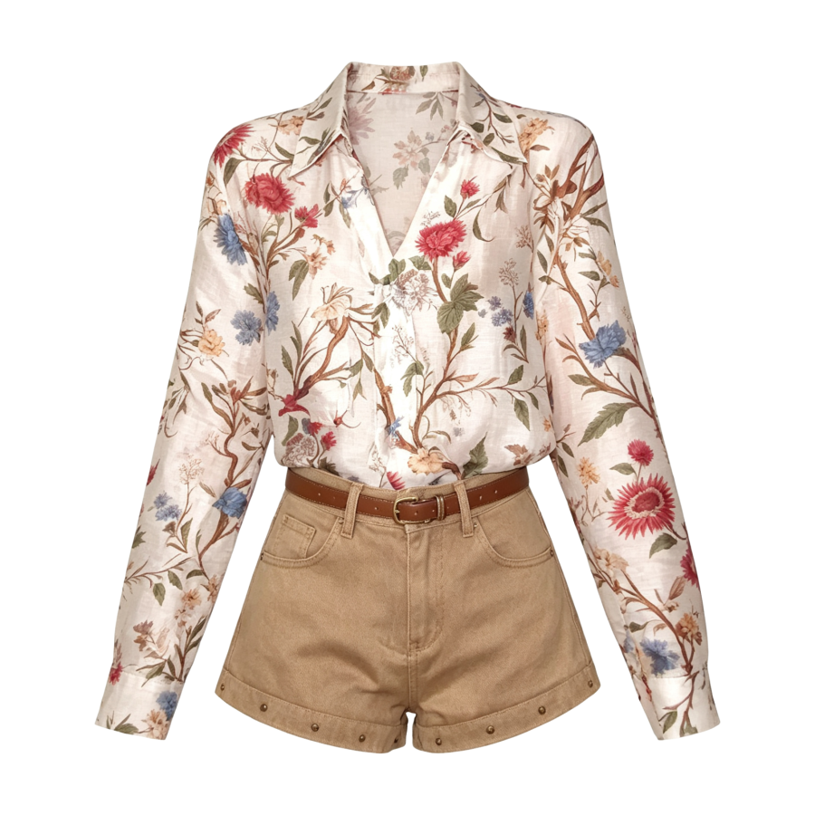 FINDSME GAGA Casual Suits Women's Suit Collar Thin