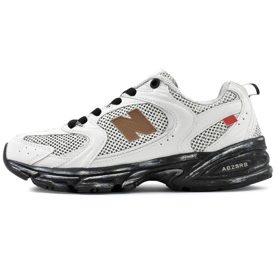 New Balance New Balance NB 530 Running Shoes Unisex Low Top Beige Black