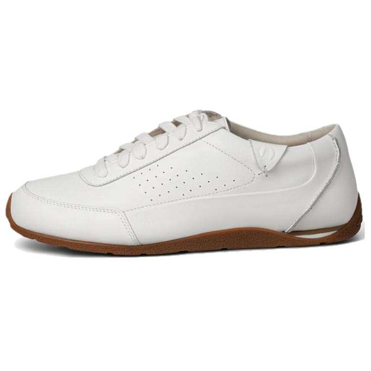 Clarks Skateboard Shoes Women's Low Top White