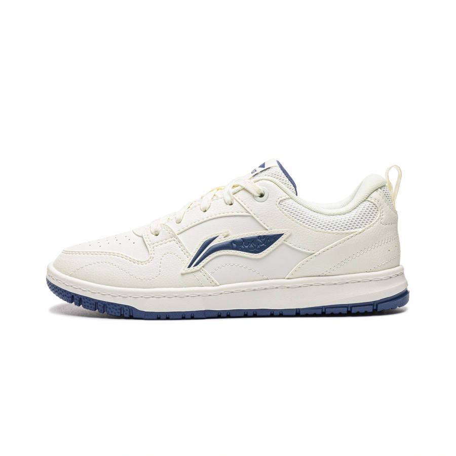 Li-Ning Li Ning Tianji LITE Skateboard Shoes Women's Low Top Ivory/Dark Navy Blue