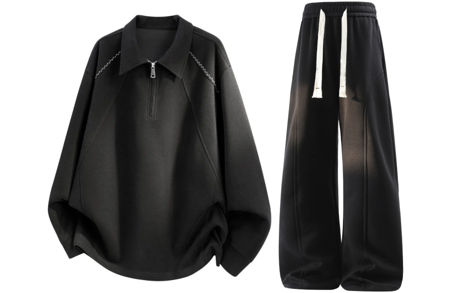 GWAF Casual Sportswear Unisex Lapel Moderate