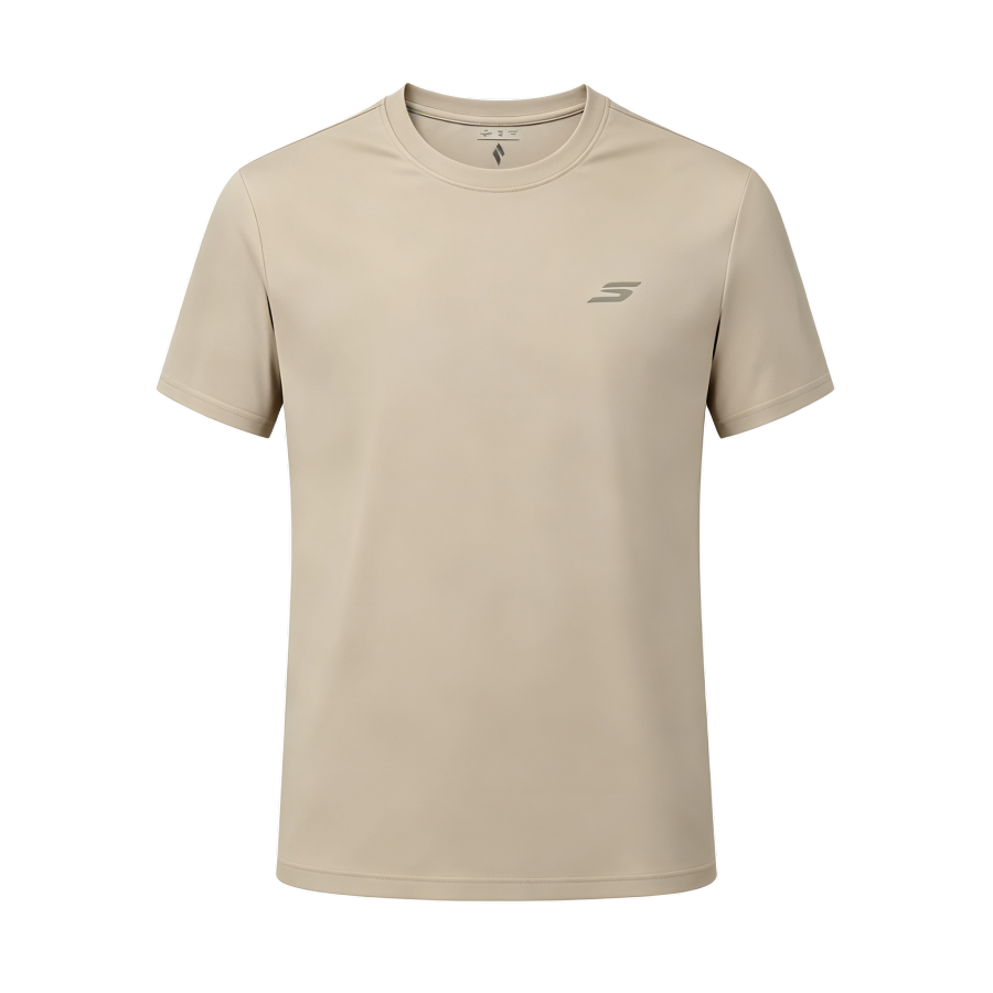 Skechers T Shirts Men's Meteorite Umber Crew Neck Thin