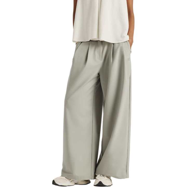 New Balance New Balance NB Grey Casual Pants Women's Light Sage Gray Moderate