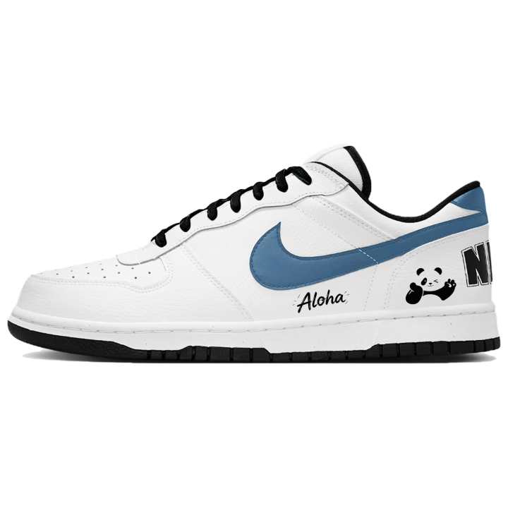 Nike Nike Big Skateboard Shoes Men's Low Top Blue