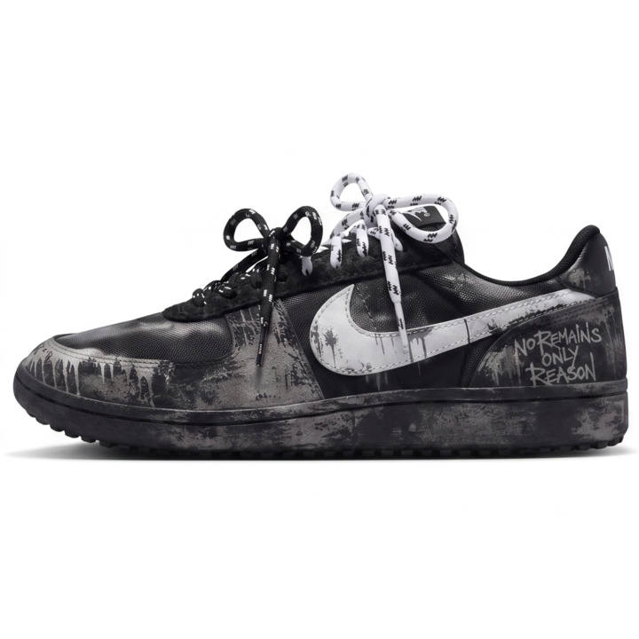 Nike Nike Field General Skateboard Shoes Unisex Low Top Black