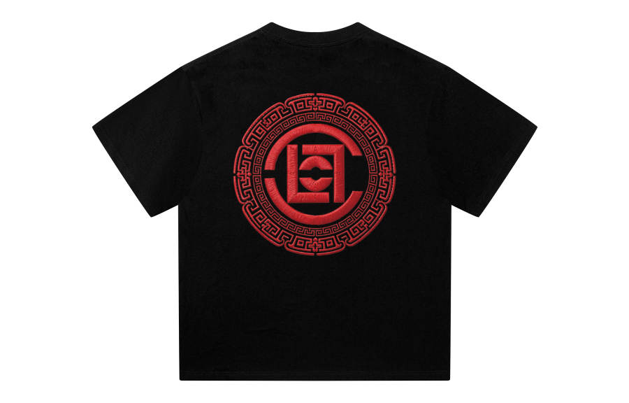CLOT T Shirts Men's Crew Neck Moderate Straight Fit