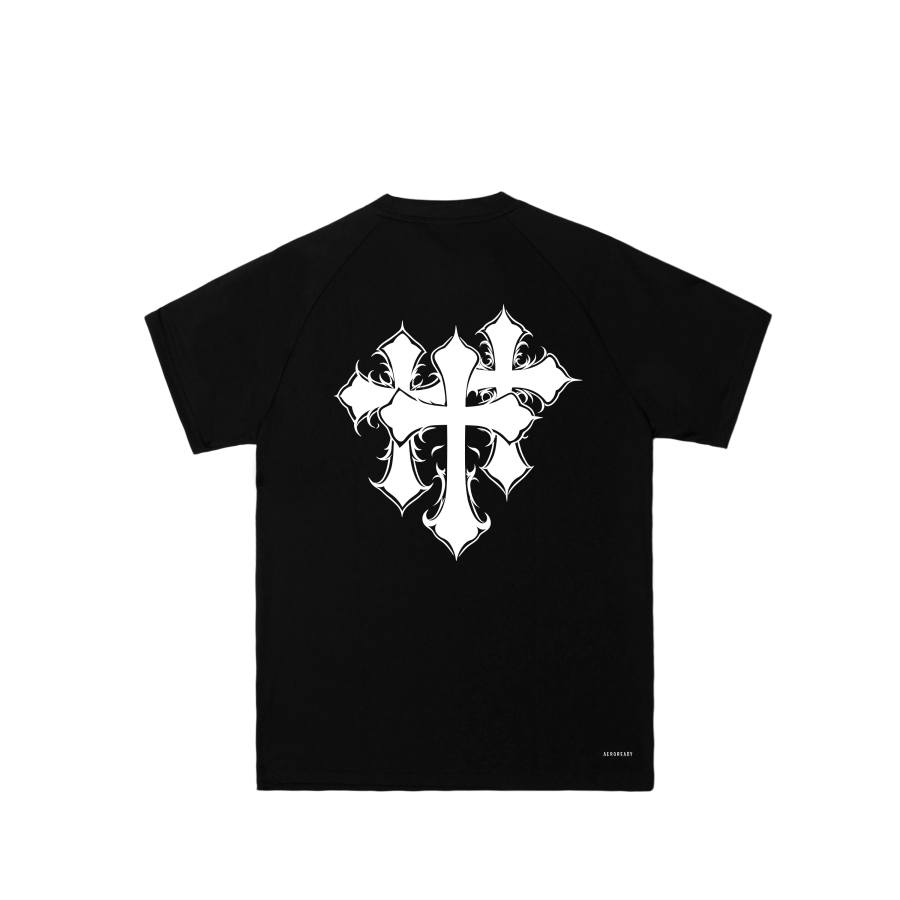 Adidas Adidas Football T Shirts Men's Black Crew Neck Moderate