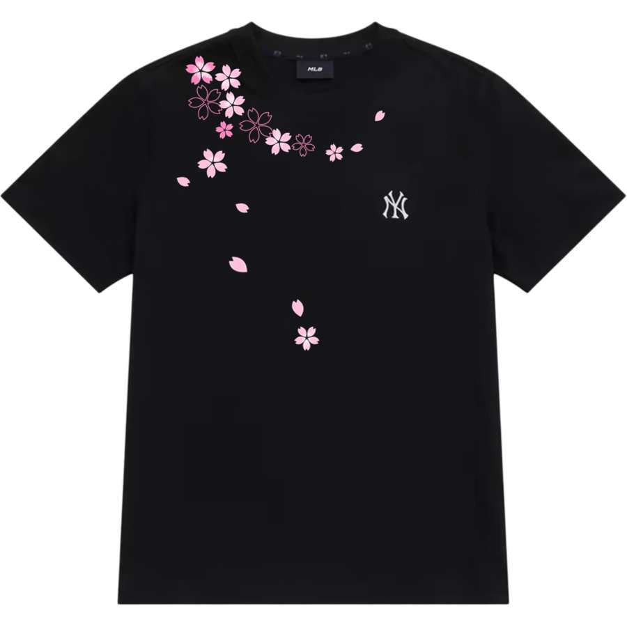 MLB New York Yankees T Shirts Unisex Black Crew Neck
