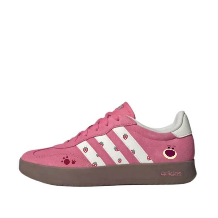 Adidas Adidas BARREDA German Army Trainers Women's Low Top Pink