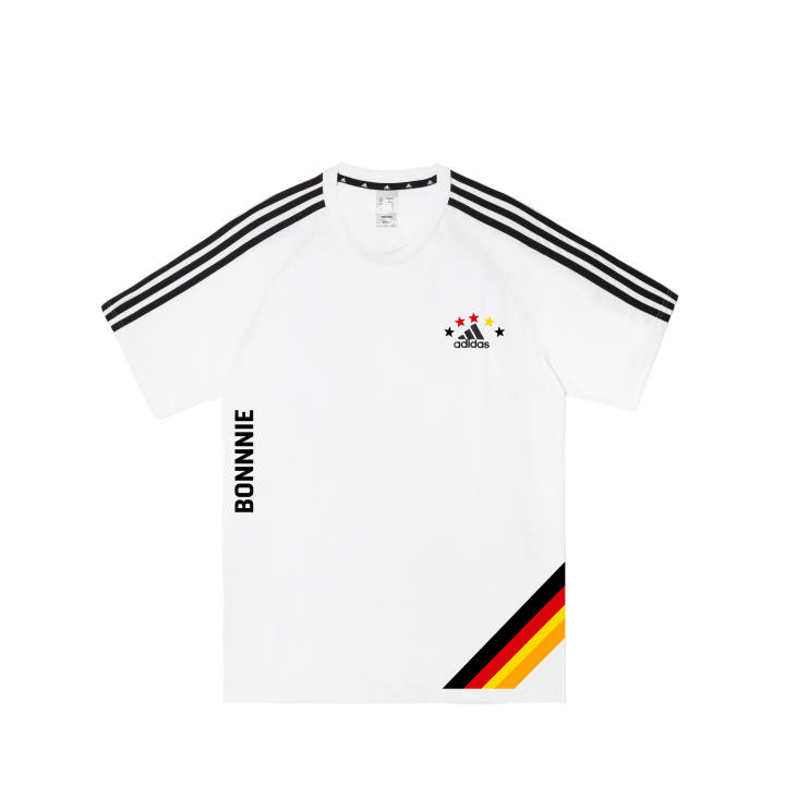 Adidas Adidas T Shirts Men's White Crew Neck Moderate