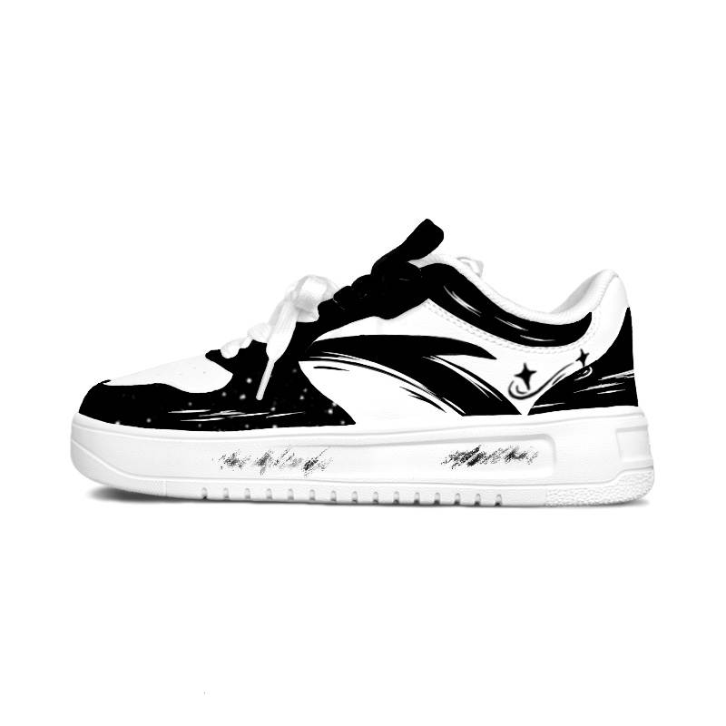 ANTA Skateboard Shoes Unisex Low Top White