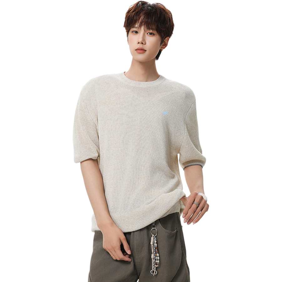 WARRIOR Knitwear Unisex Crew Neck Thin Straight Fit