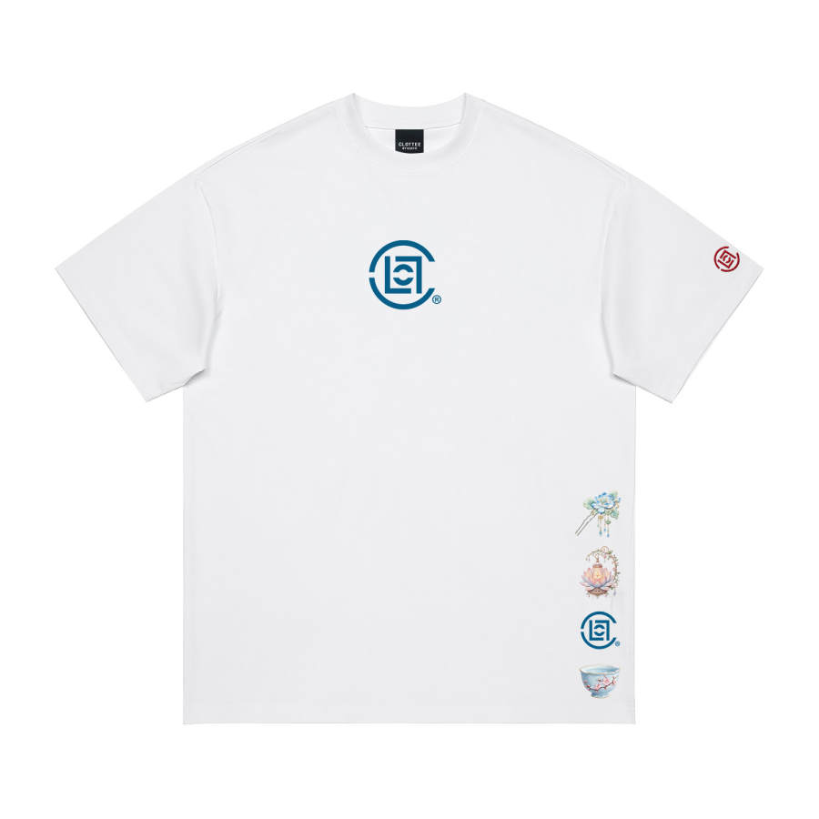 CLOT T Shirts Unisex Crew Neck Moderate Straight Fit