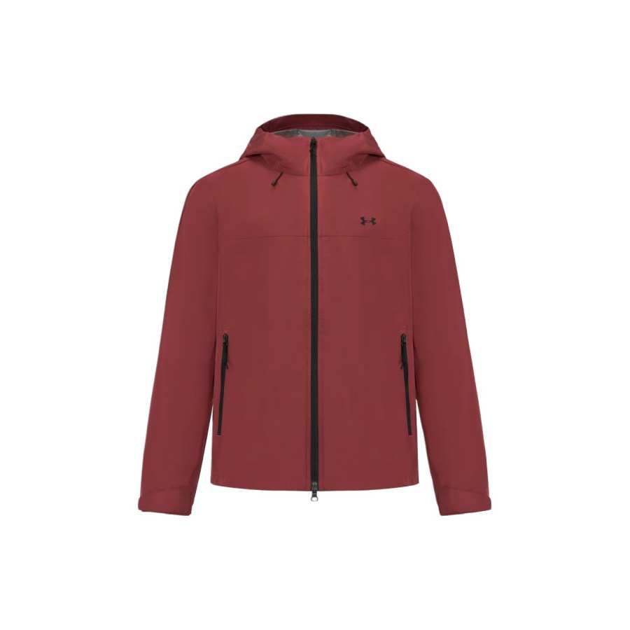 Under Armour Jackets Men's Dark Crimson 688 Hooded Non Detachable Moderate