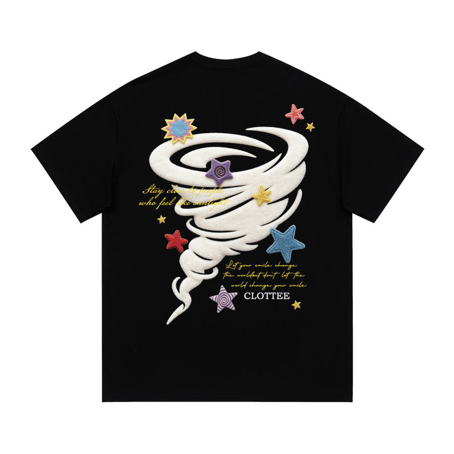 CLOT T Shirts Unisex Crew Neck Thin Straight Fit