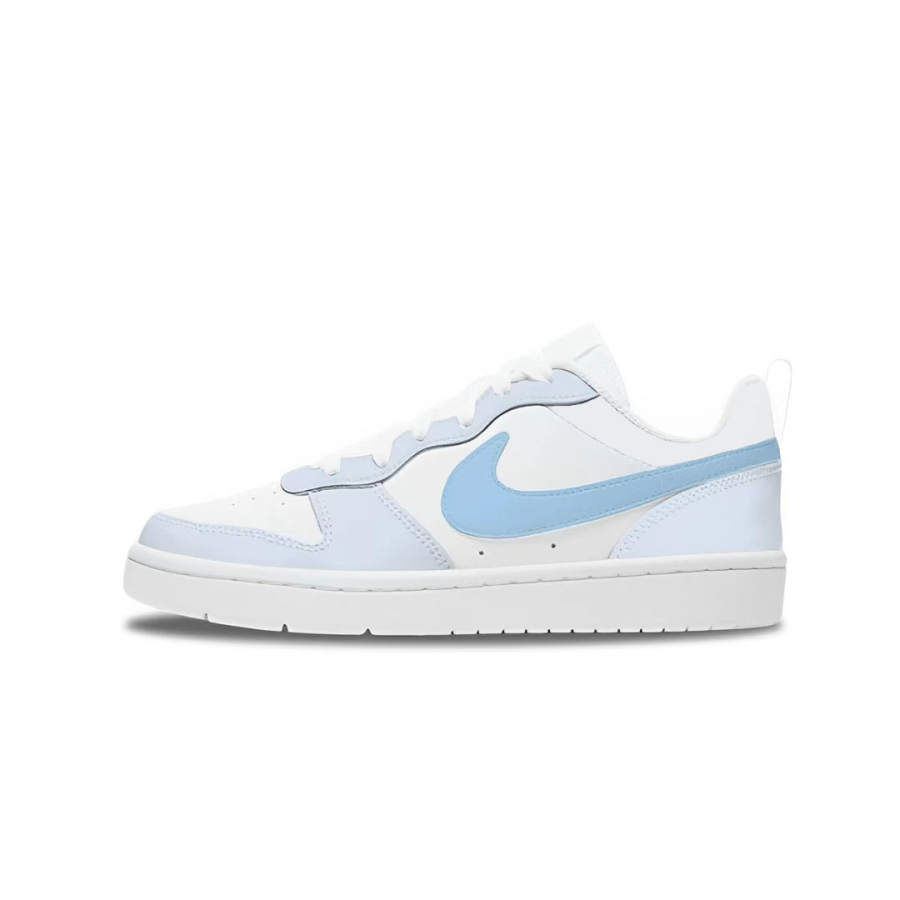 Nike Nike Court Borough 2Court Borough Low 2 Low top Kids' Skateboarding Shoes White Blue Teenagers