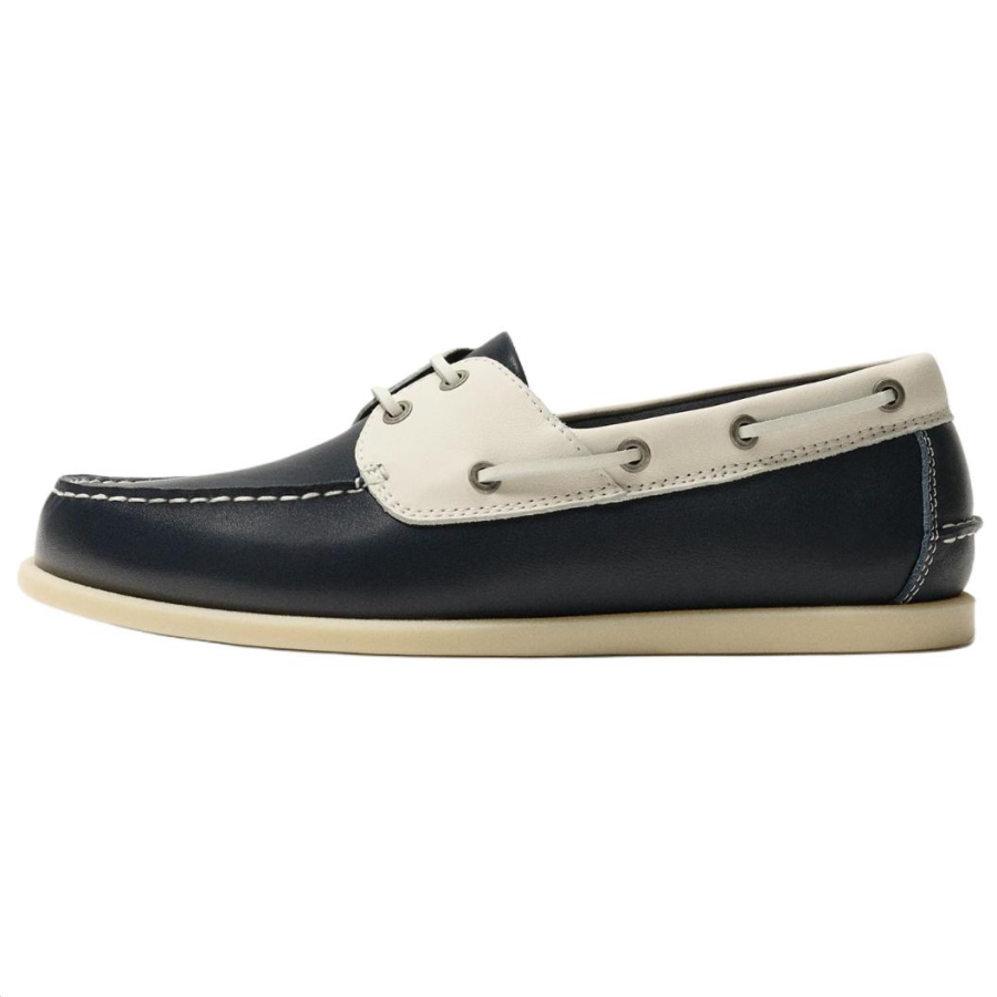 ZARA ZARA Boat Shoes Men's Blue