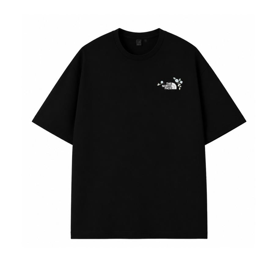 THE NORTH FACE T Shirts Unisex Black Crew Neck Moderate