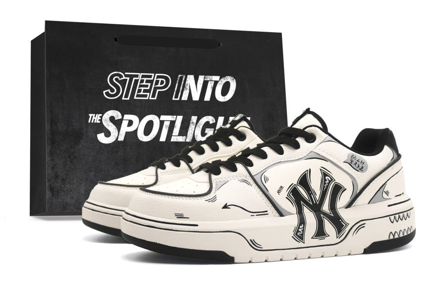 MLB MLB Chunky Liner Skateboard Shoes Unisex Low Top Black