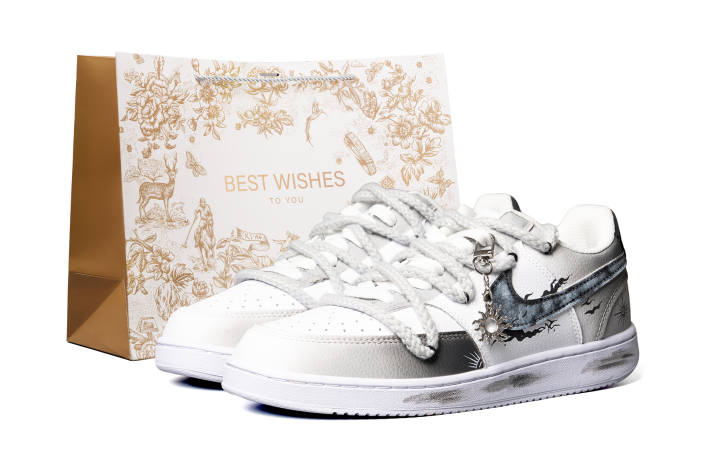 Nike Nike Court Vision 1 Skateboard Shoes Unisex Low Top White