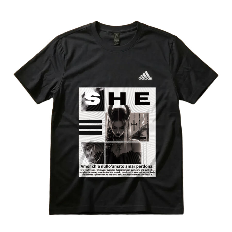 Adidas Adidas MUST HAVES T Shirts Unisex Black Crew Neck Moderate
