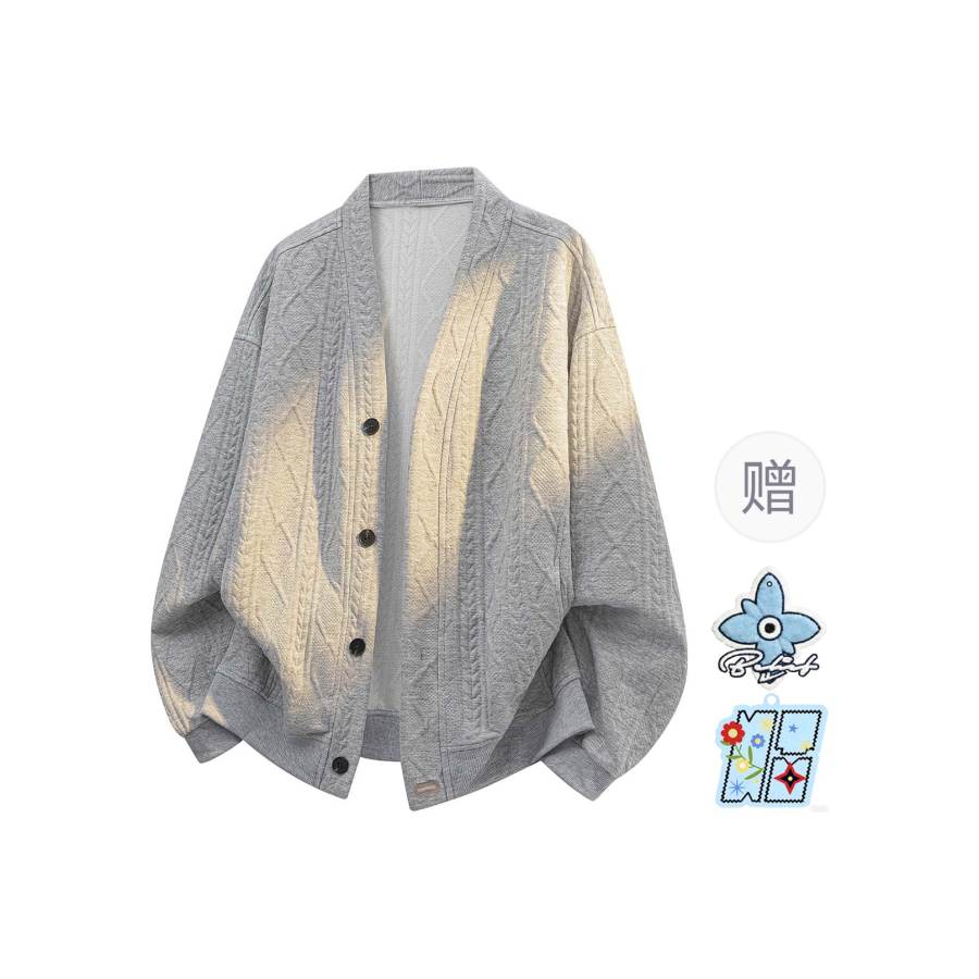 WARRIOR Knitwear Unisex V Neck Moderate Straight Fit