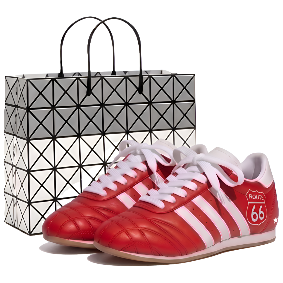 Adidas Originals Taekwondo Training Shoes Women's Low Top Red