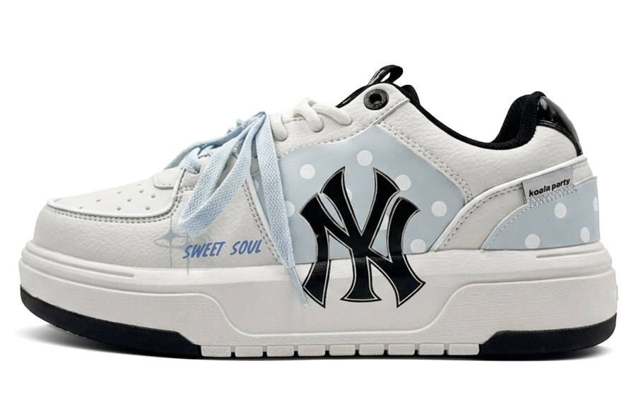 MLB MLB Chunky Liner Skateboard Shoes Unisex Low Top Ecru
