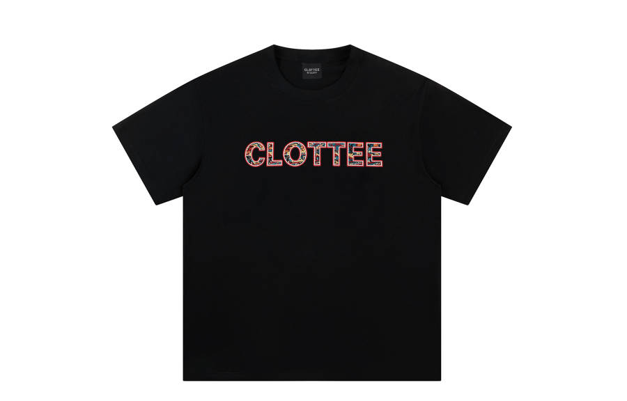 CLOT T Shirts Men's Crew Neck Moderate Straight Fit