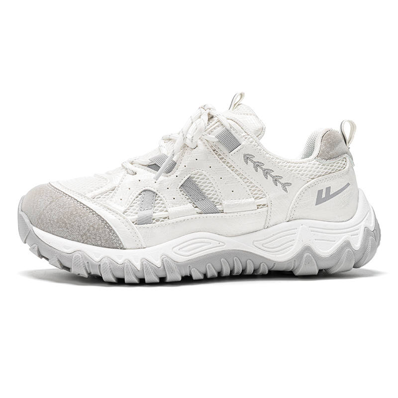 WARRIOR Casual Shoes Women's Low Top Gray/Khaki