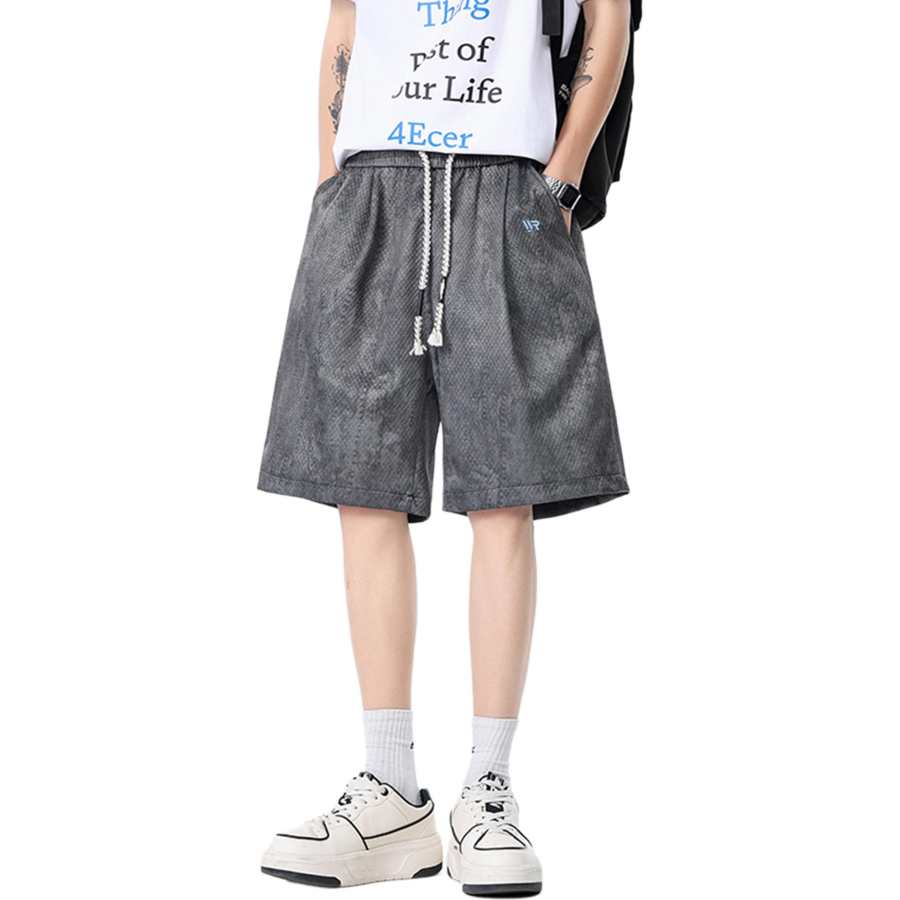 WARRIOR Casual Shorts Unisex Thin Straight Fit Pants